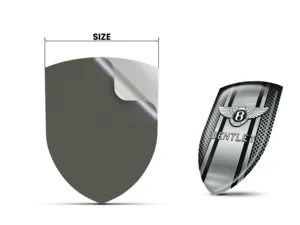 Bentley Silikonlogos Auto Universal Design Professionell